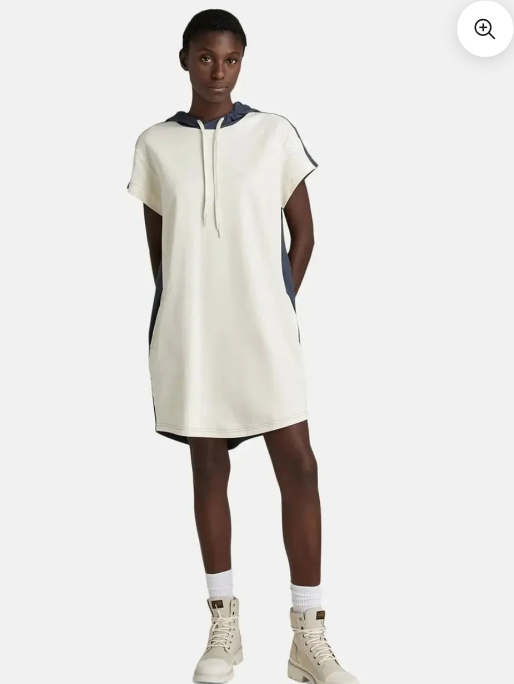 NWT G Star Raw Hoodie Dress SIZE SMALL *Flaw Noted